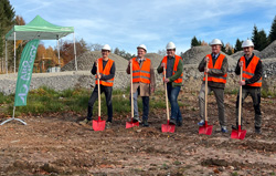 Spatenstich des Windparks Öhringen
