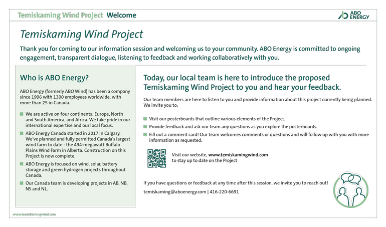 Temiskaming Wind Project