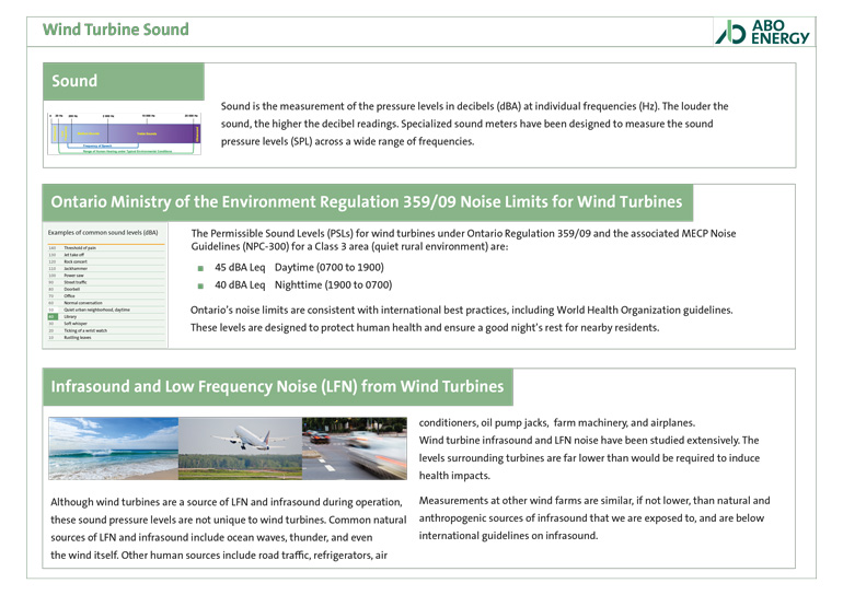 Wind Turbine Sound