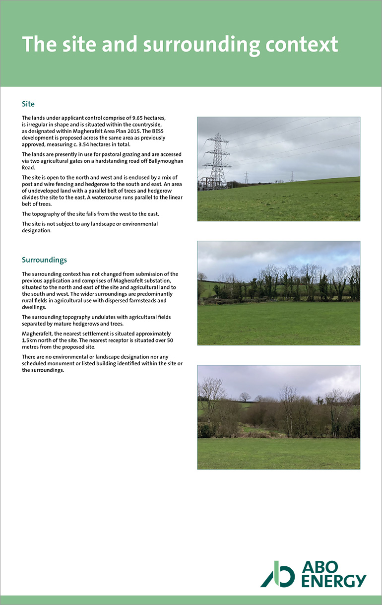 The site and surrounding context