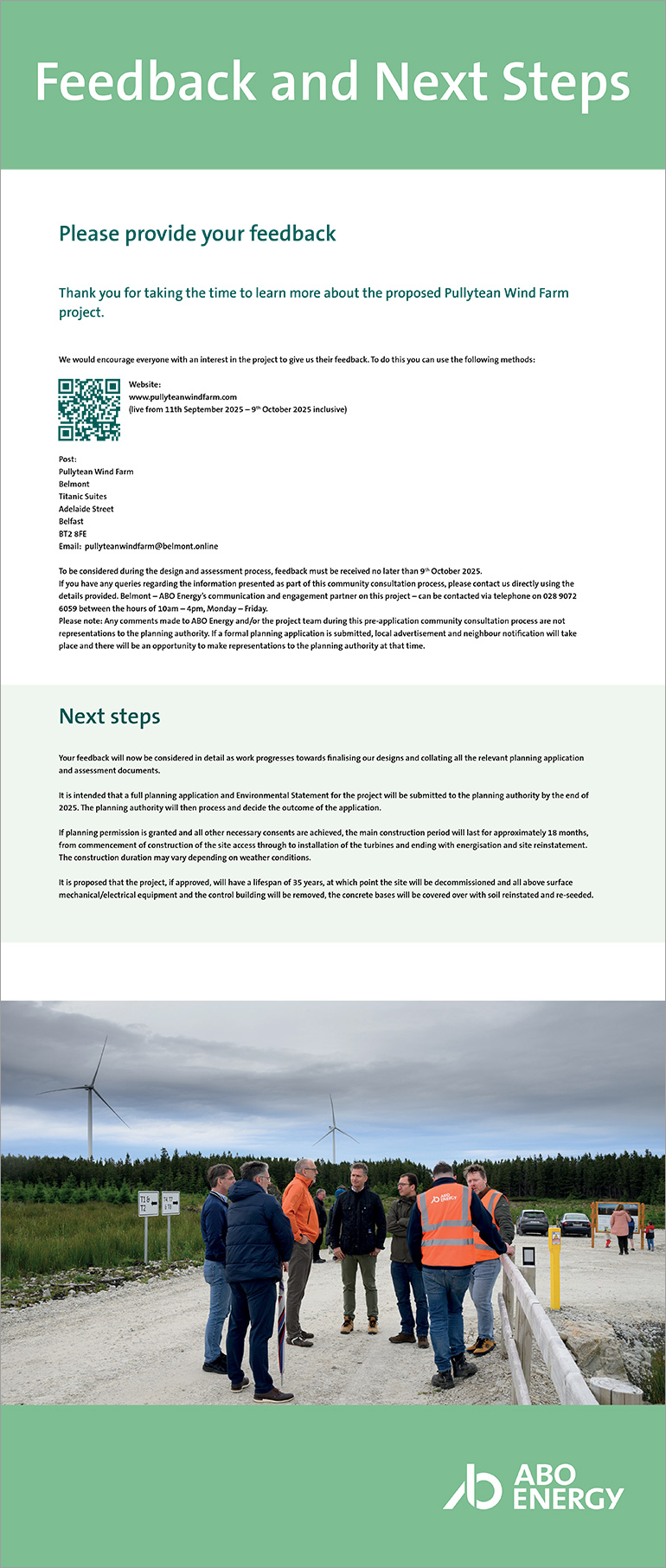 Feedback and Next Steps