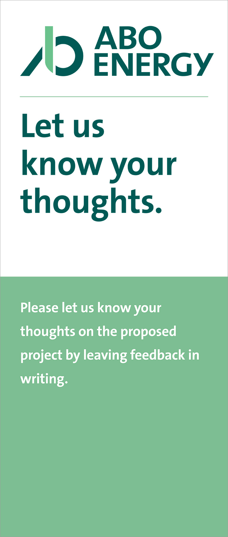 Let us know your thoughts