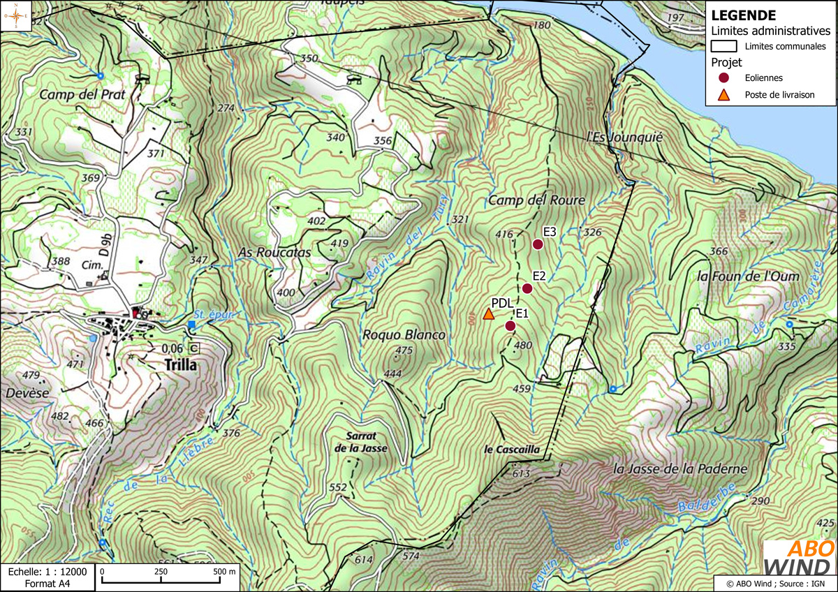 Projet éolien de Trilla