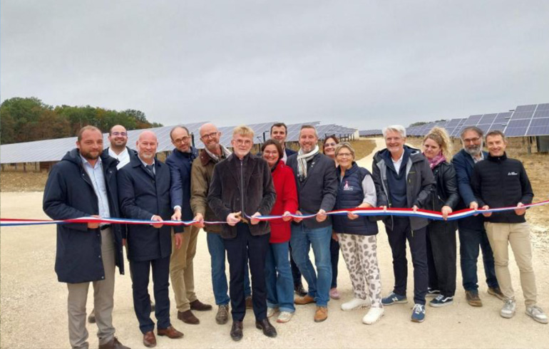 Inauguration de la Centrale photovoltaïque de Presnoy