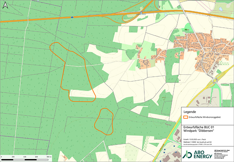 Windpark Dibbersen