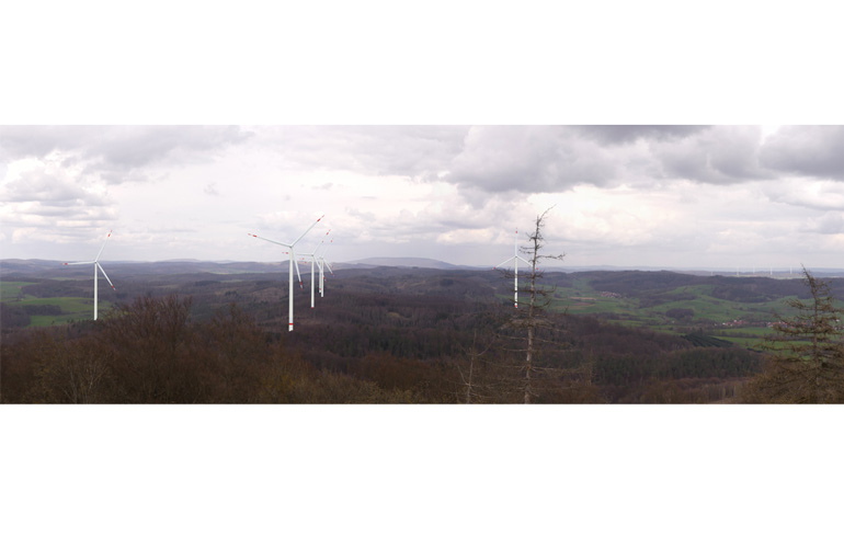 Windpark Eichkopf Visualisierung
