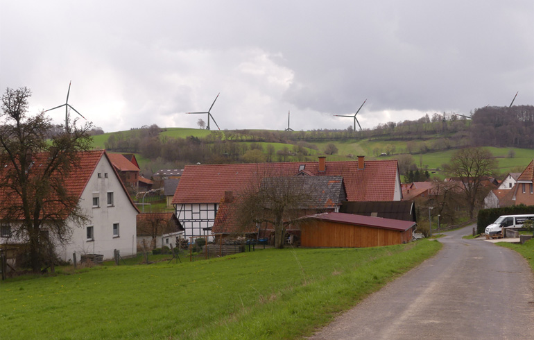 Windpark Eichkopf Visualisierung