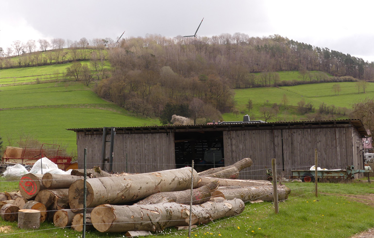 Windpark Eichkopf Visualisierung