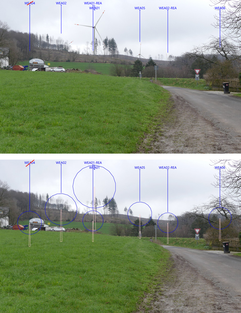 Visualisierung Windpark Engelskirchen