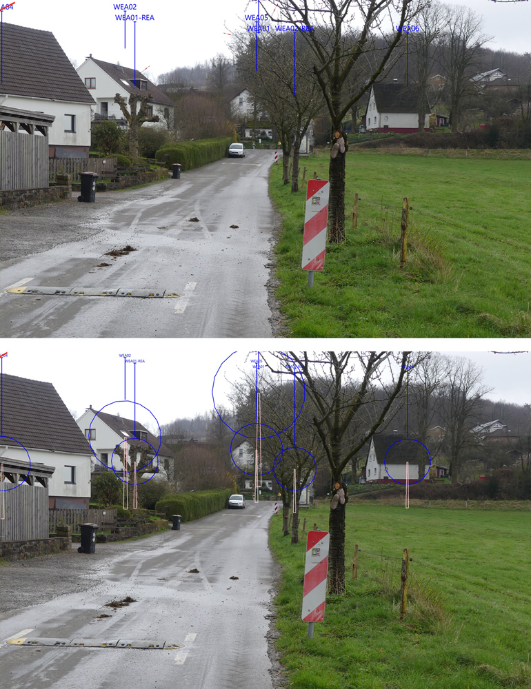 Visualisierung Windpark Engelskirchen