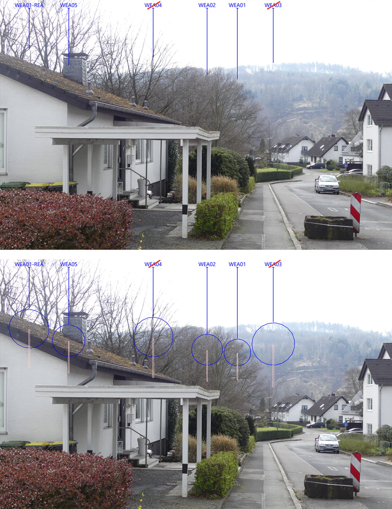 Visualisierung Windpark Engelskirchen