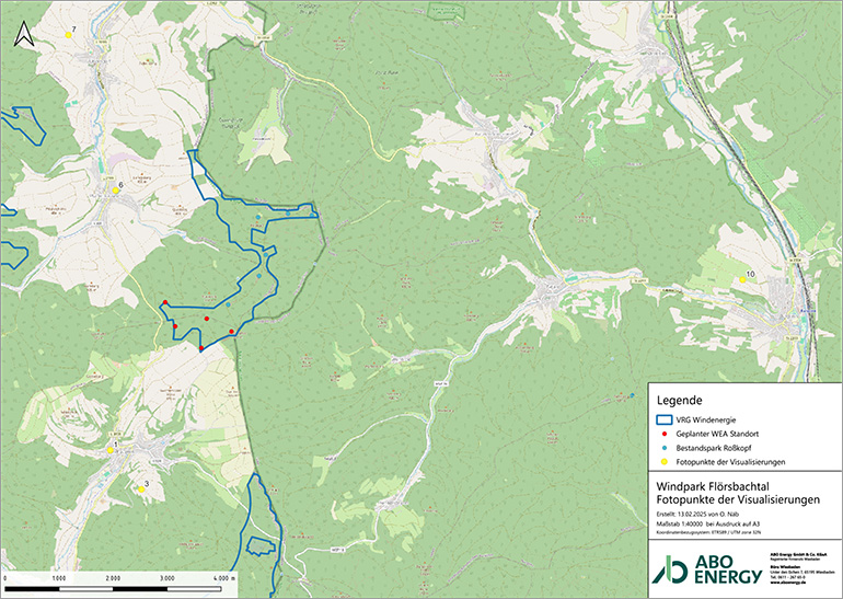 Windpark Flörsbachtal Fotopunkte