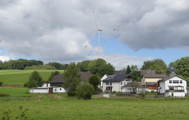 Visualisierungen Windpark Lindlar