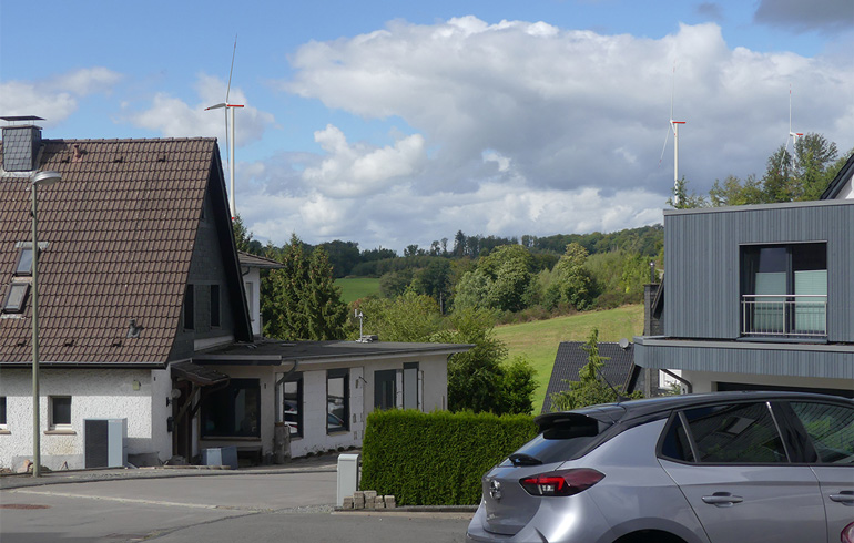 Visualisierungen Windpark Lindlar
