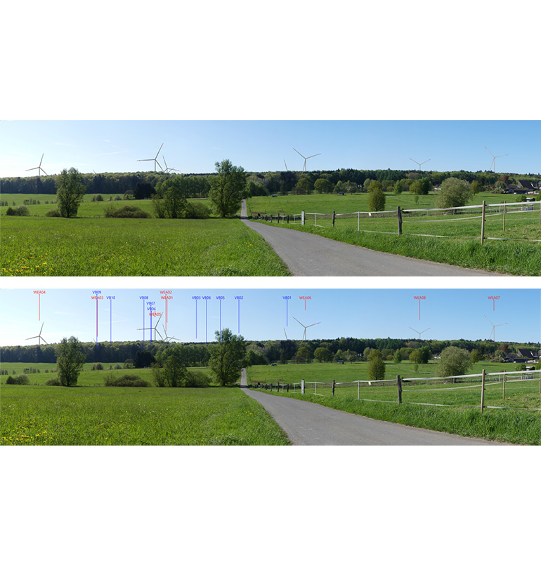 Visualisierung Fotopunkt FP 1