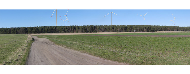 Windpark 11 Muldestausee Pouch