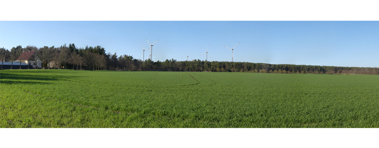 Windpark 11 Muldestausee Pouch