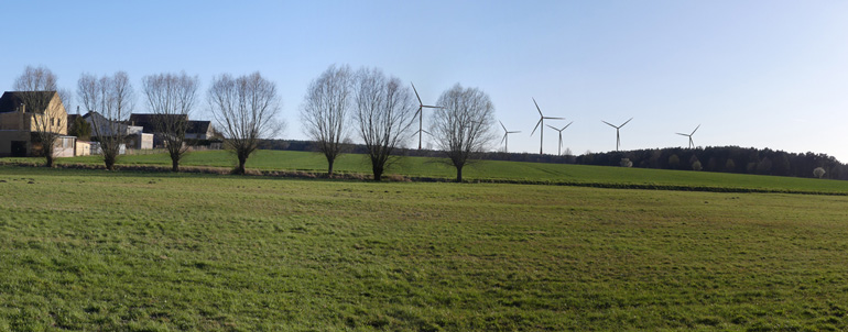 Windpark 11 Muldestausee Pouch
