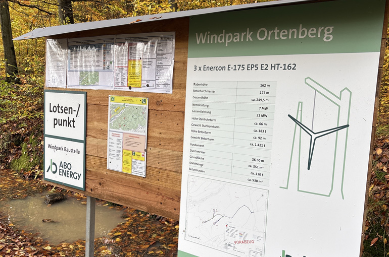 Fundamentbau wird vorbereitet