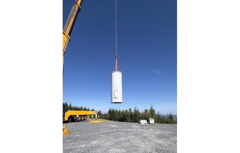 Bau Windpark Remblinghausen-Süd