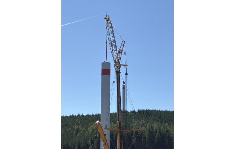 Bau Windpark Remblinghausen-Süd