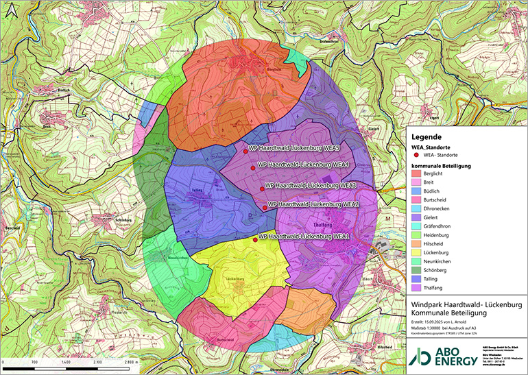 Kommunalabgabe Windpark Haardtwald-Lückenburg 
