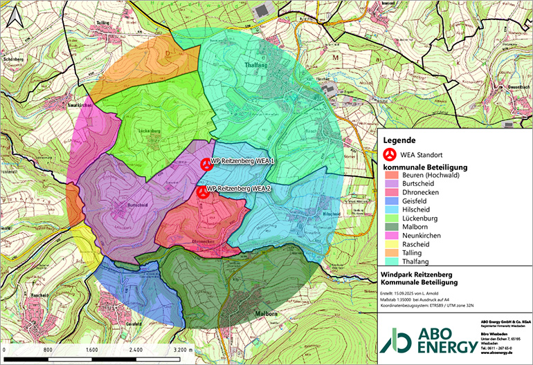 Kommunalabgabe Windpark Reitzenberg