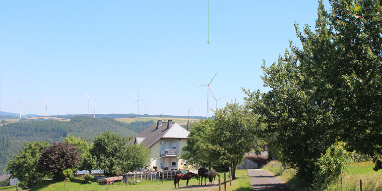 Westlich von Naurath, Blick nach Osten