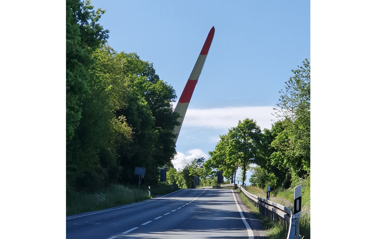 Um die Kurven geht es im steilen Winkel.