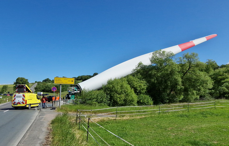 Die Ortsdurchfahrt ist geschafft!