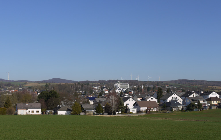 Blick über Bad Camberg