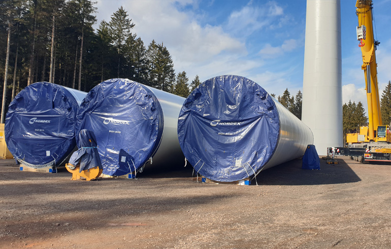 Windpark Zerfer Schneeberg