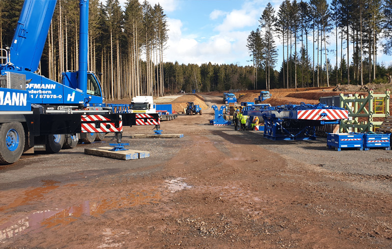 Windpark Zerfer Schneeberg