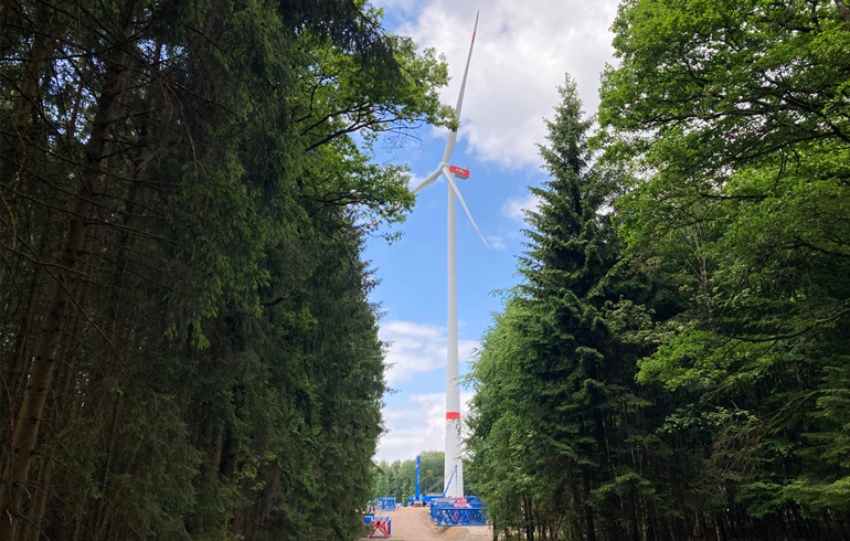 Windpark Zerfer Schneeberg 