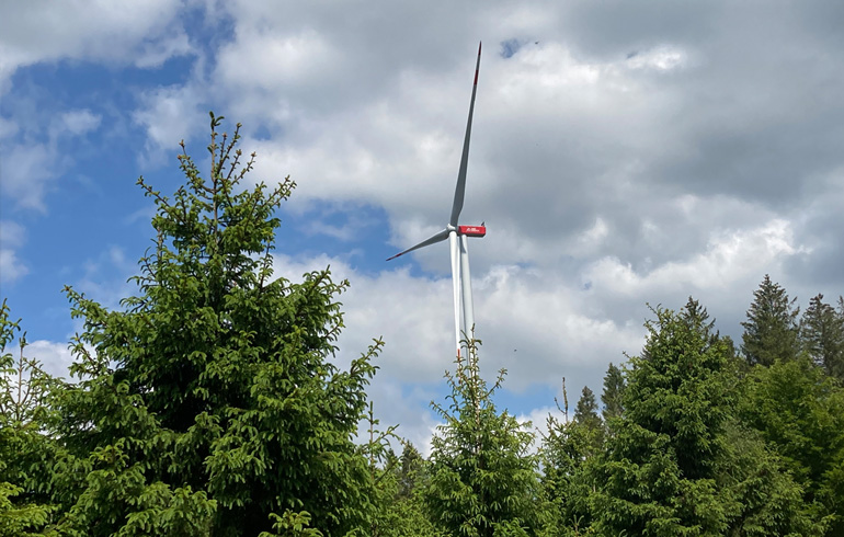 Windpark Zerfer Schneeberg 