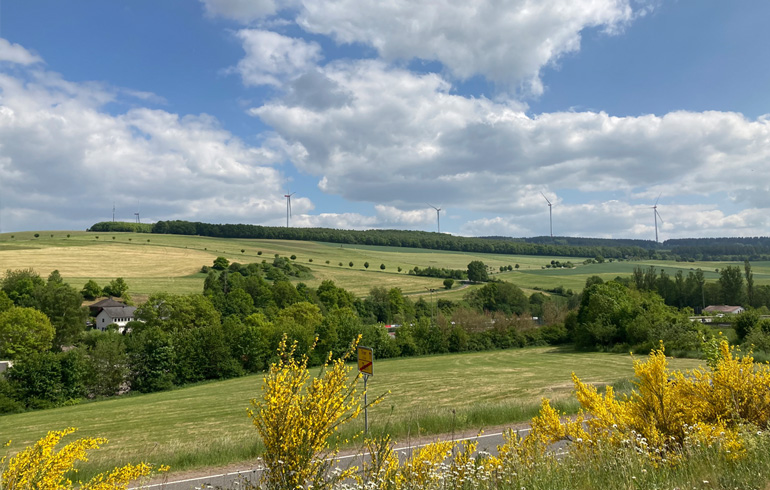 Windpark Zerfer Schneeberg 