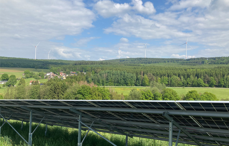 Windpark Zerfer Schneeberg 